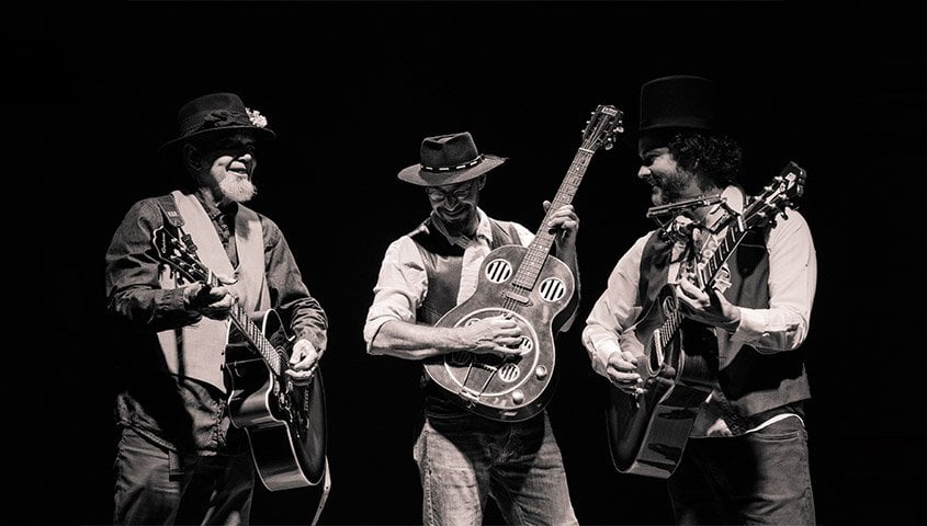 Jimi Joe, Oly Jr. e Luciano Alves em Memória musical - Especial Bob Dylan 2022 Memória musical - Especial Bob Dylan 2022